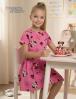 Костюм для девочки KETMIN HAPPY цв.Минни бантик Розовый (Футболка/Юбка)