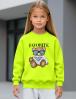 Свитшот детский KETMIN МИШКА TOY цв.Салатовый