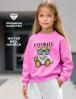 Свитшот детский KETMIN МИШКА TOY цв.Розовый
