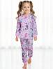 Пижама детская KETMIN НОЧКА MAGIC LOVE с начесом цв.Сиреневый