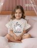 Сорочка детская KETMIN COMFORT ОБЛАЧКО цв.Бежевый со звездами