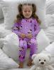 Пижама детская KETMIN НОЧКА МИННИ Улыбашка цв.Сиреневый с начесом