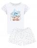Пижама детская МАЛИНОВЫЕ СНЫ МИШКА STAR цв.Белый (Футболка/Шорты)