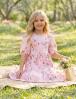Платье для девочки KETMIN ЭФФЕКТ цв.Нежная роза Розовый