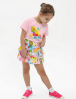 Костюм для девочки KETMIN ЕЖЕВИКА ЭКЗОФРУКТ цв.Розовый (Футболка/Юбка-шорты)