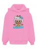 Худи детское ЛАБУБУ цв.Розовый