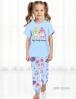 Пижама детская KETMIN КОМФОРТ MY LOVELY BUNNY цв.Голубой (Футболка/Брюки)