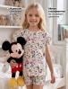 Пижама детская НЕЖЕНКА MINNIE MUSIC цв.Розовый (Футболка/Шорты)