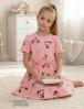 Костюм для девочки KETMIN HAPPY цв.Минни Улыбашка Розовый (Футболка/Юбка)
