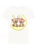 Пижама детская KETMIN МИШКИ МАЛЫШКИ цв. Молочный/Розовый (Футболка/Шорты)