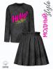 Костюм для девочки KETMIN LONG HAPPY HELLO цв.Варенка Черный