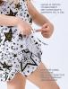 Детская юбка-шорты KETMIN BRIGHT SUMMER цв.STAR KM Белый