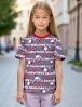 Футболка детская KETMIN HOME RS рис.BOWTIFUL серый