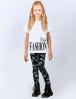 Футболка для девочки KETMIN FASHION CLUB цв.Белый