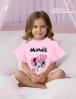 Сорочка детская KETMIN COMFORT МИННИ LOVE цв.Розовый/белый горох