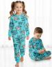 Пижама детская KETMIN CLASSIC БАРАШКИ цв. Бирюза (Лонгслив/Брюки)