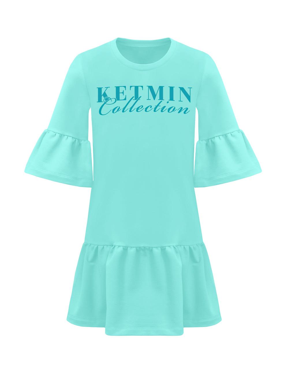 Платье для девочки KETMIN Collection цв.Мята