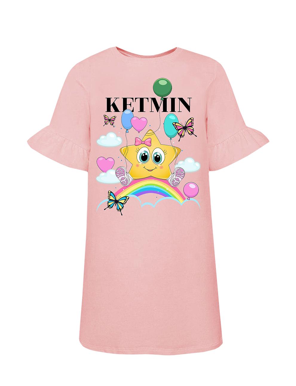Платье для девочки KETMIN STAR mini цв.Розовый