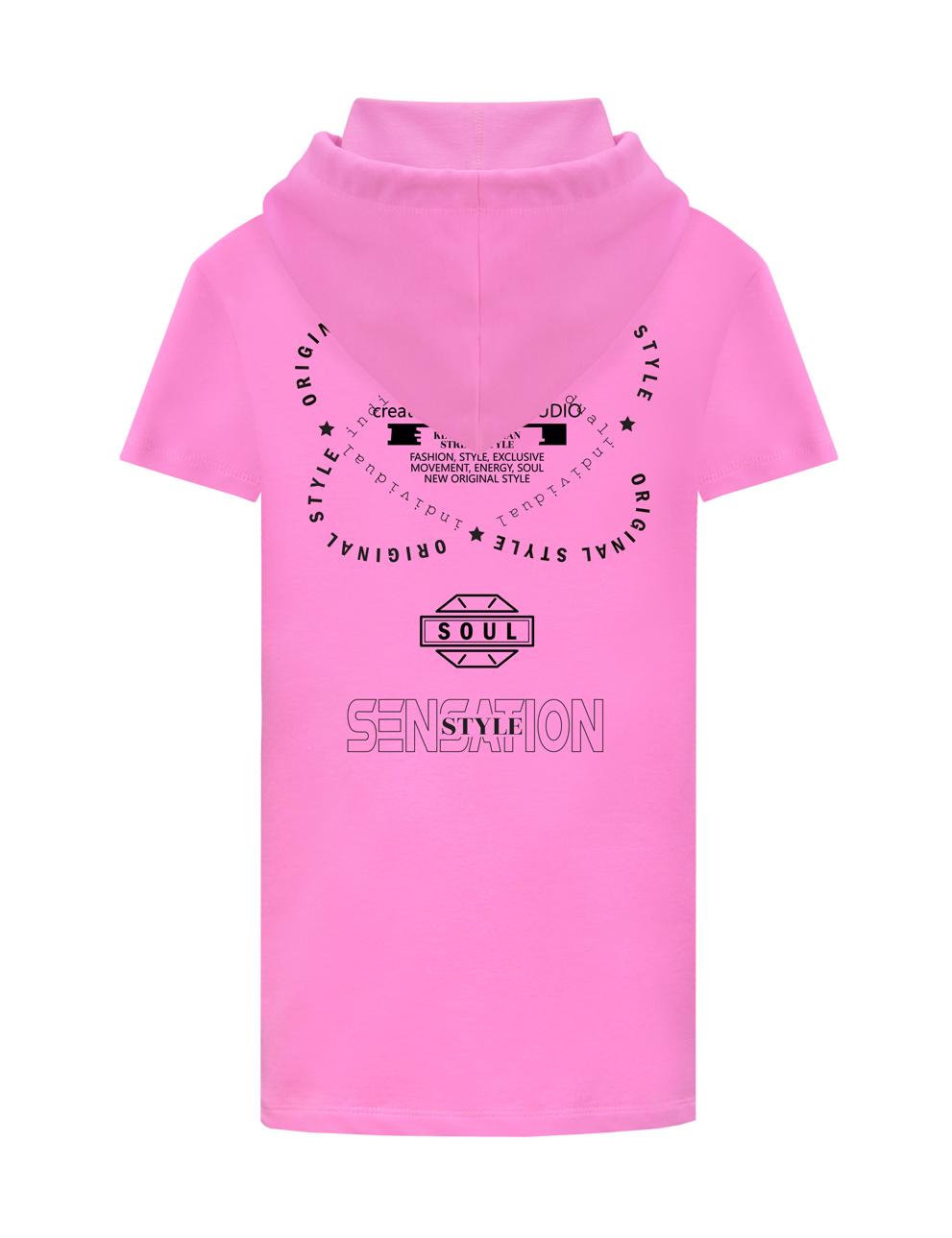 Платье-туника для девочки KETMIN Sensation цв.Розовый