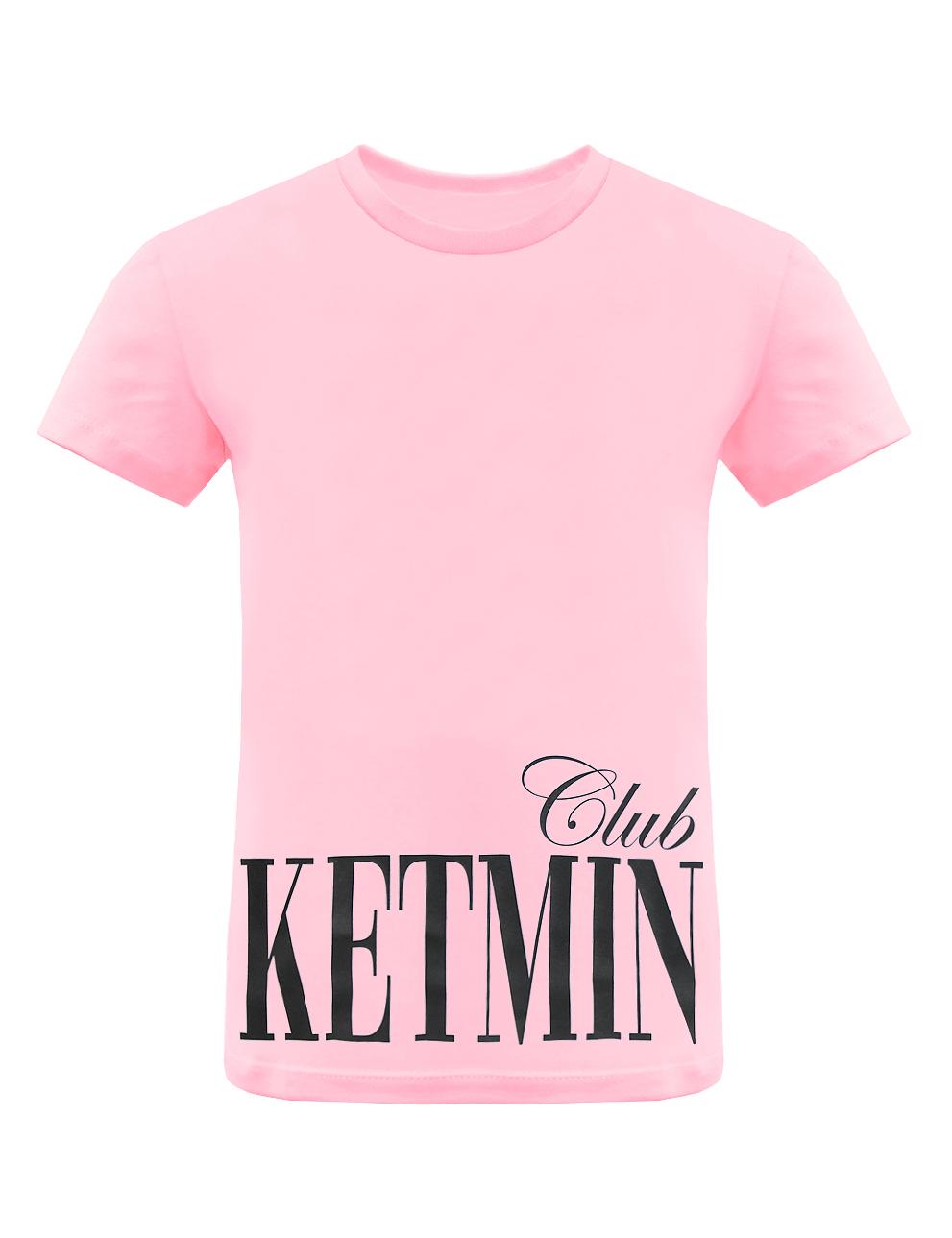 Футболка для девочки KETMIN CLUB цв.Розовый