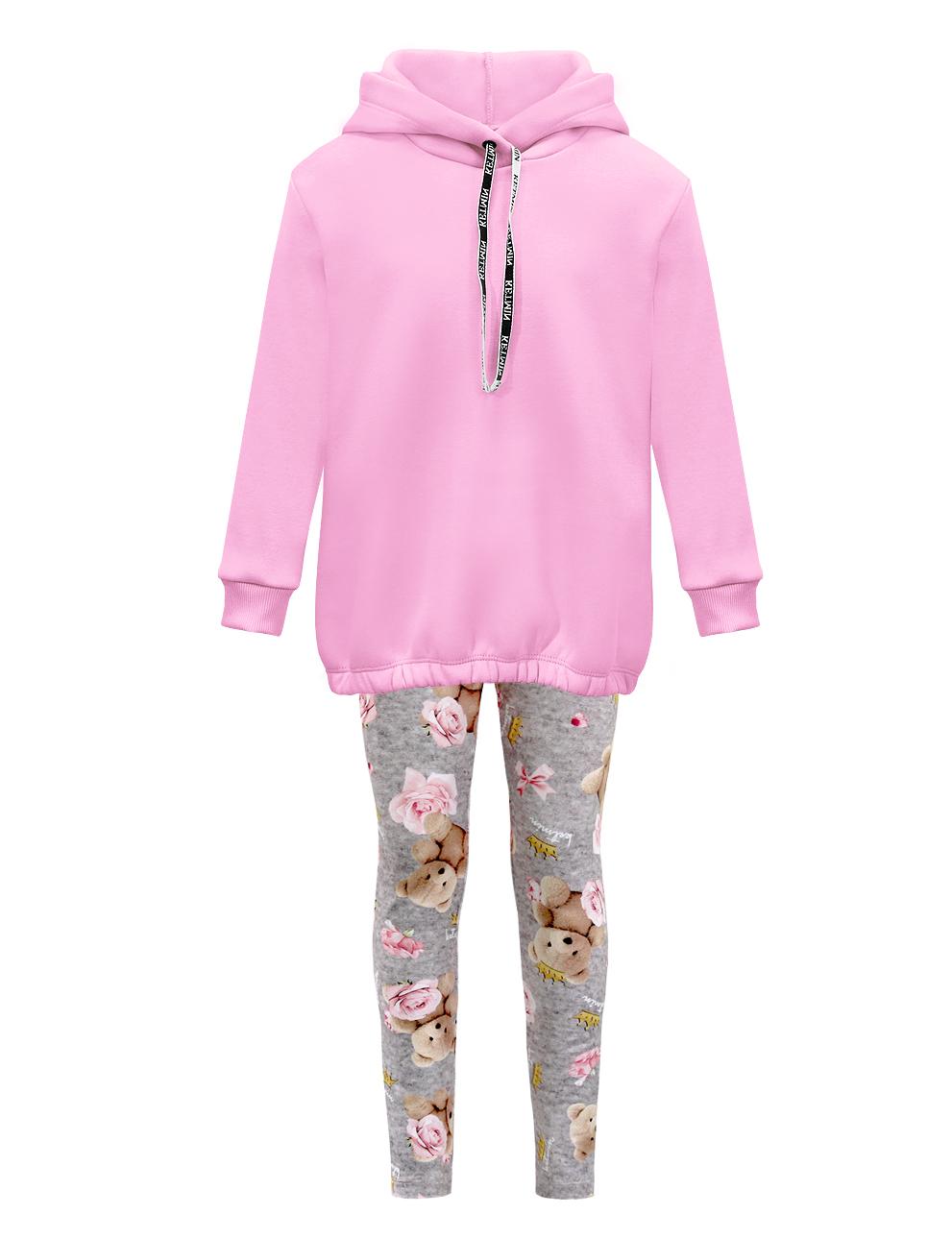 Детский костюм для девочки KETMIN МИШКА ROSE цв.Розовый
