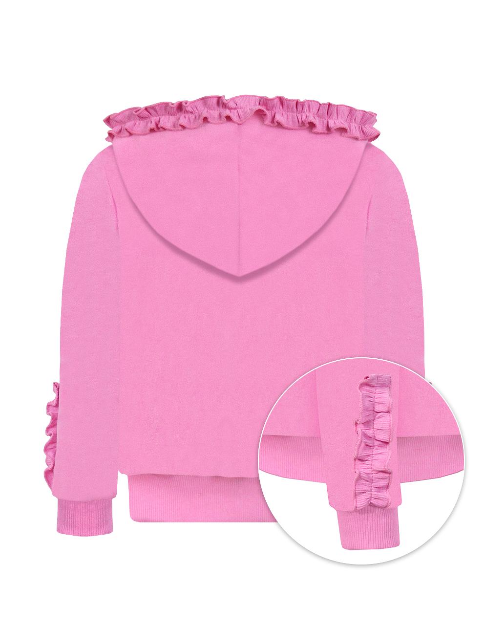 Детский велюровый костюм для девочки KETMIN МИШКИ цв.Розовый