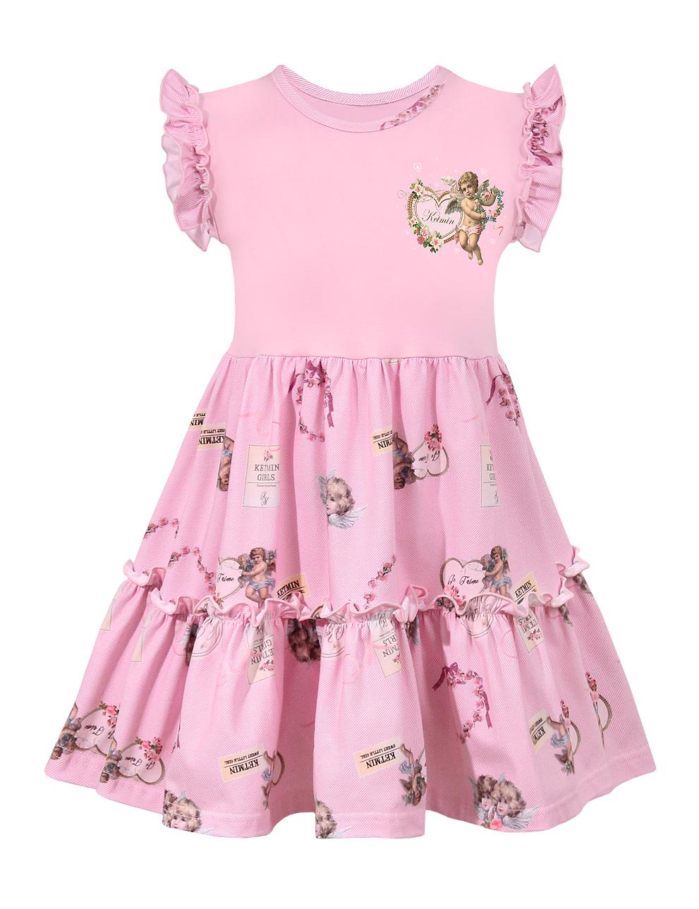 Платье для девочки KETMIN КОКЕТКА цв.Angel розовый